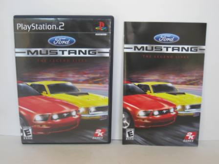 Ford Mustang: The Legend Lives (CASE & MANUAL ONLY) - PS2